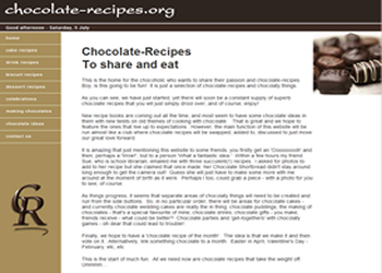Cocolate Recipes.org