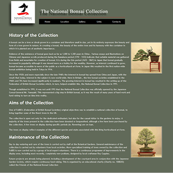 The National UK Bonsai Collection